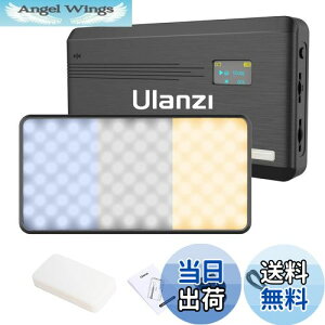 yzUlanzi VL200 LEDrfICg Bep 2500K-9000K iK BeƖ Type-C [d ^ y ^ ^ѕ֗ 5000mAh ~j iBe/rfIBe/YouTube/Tiktok//B蓙ɓKp 