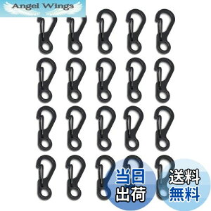 【送料無料】Cluoling カラビナフック カラビナスナッ ミニスナップフック アウトドア 小型カラビナ フックスナップ ハイキング キーホルダー 野外活動 超軽量 多機能 小物 登山 小物 耐久性