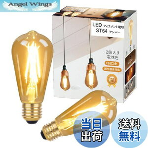 yzaurogeek LEDd E26 6W ST64 GW\d tBg Ao[ 800lm 2700K 60W` Ή g Lz y_gp 2