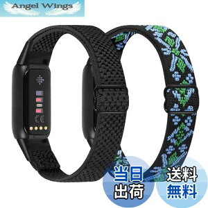 �y���������zRunostrich �R���p�`�u�� Fitbit Luxe/Fitbit Luxe Special Edition SE �i�C�����e���X�|�[�c�o���h�����p�X�g���b�`�o���h �X�g���b�v �����\�ȐL�k���x���g �y�� �ʋC�� �X�gfor Fitbit Luxe fit