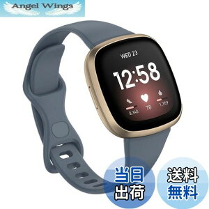 yzfitbit versa4/versa3/sense2/sensepoh xg ׂ ւoh TPU _炩 ʋC ϋv X|[coh ANZT[ iS u[OCj