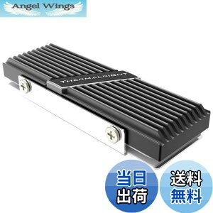 �y���������zThermalright TR M.2 2280 TYPE A B ��p SSD�N�[���[ M.2 2280 �N�[���[�A�A���~�j�E���A2280 SSD�N�[���[�A�f�X�N�g�b�v�����\SSD�N�[���[�A�u���b�N