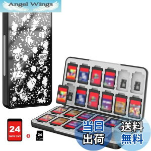 yzSwitch \tgP[X ATiC J[h[P[X Micro SD24/\tg24Ɏ[ Switch/Switch Lite/ SwitchL@ELfΉ Q[J[h[{bNX J[h܂Ƃߎ[ ϏՌ y ho 