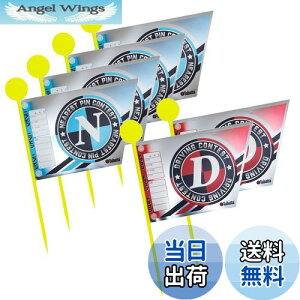 【送料無料】Tabata(タバタ) ゴルフ コンペフラッグ 【ドラニア】 コンペ旗 ドラコン2本 ニアピン用4本 計6本 GV8033 コンペ用品 コンペグッズ コンペ用フラッグ コンペ用