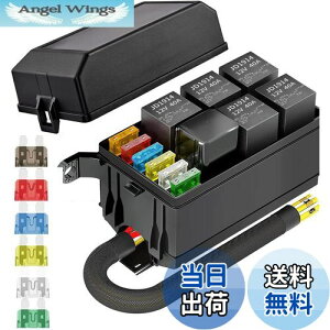 yzKILIGEN 12V [{bNXƃq[Y 5 s JD1914 40A [ 5  4 s[ 6 ATC/ATO u[hq[Y 1 tAԁAgbNAԁA}{[gp̖hjo[