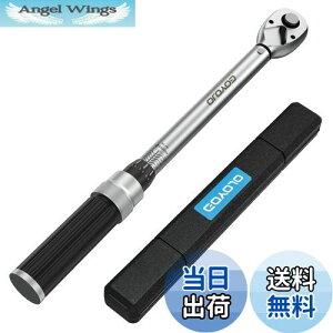 【送料無料】GOYOJO トルクレンチ プレセット型 差込角(1/2インチ) 50-350N.m 両回転対応 トルク精度 ±3% 自動車用、自電車、オートバイ、機械の整備 タイヤ交換 作業工具 ( 50-350N.m )
