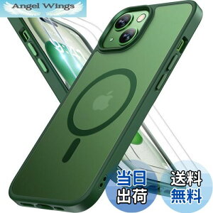 yzMiracase iPhone15 P[XyMagsafeΉEČRKizϏՌiphone 15 P[X 6.1C`ytB2tz΂ݖh~Ah~AĔɗDfUCA{^A}bgAt