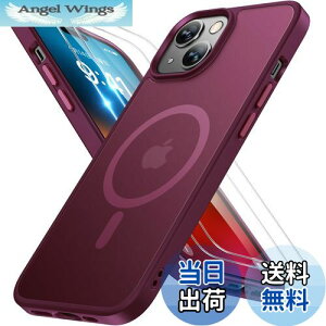 yzMiracase iPhone15 P[XyMagsafeΉEČRKizϏՌiphone15P[X 6.1C`ytB2tz΂ݖh~Ah~AĔɗDfUCA{^A}bgAt