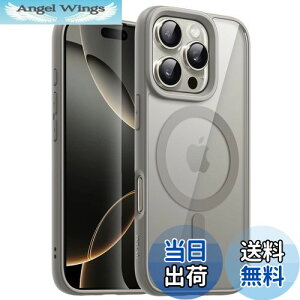 yzJETech iPhone 16 Pro 6.3C`p }Olbg P[X MagSafeɑΉ Ռz op[Jo[ \bhJ[}bgTPUt[ h~ NAobN (i``^jE)