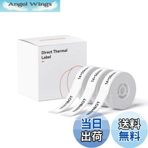 【送料無料】NIIMBOT ラベルシール【3ロール】D110/D11/D101ラベルメーカー対応 JADENS対応 純正感熱ロール紙 感熱ラベルプリンター 印刷用紙 強粘着 耐水 宛名印刷 整理整頓 収納 値札 125枚入り/巻