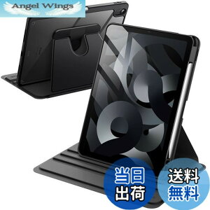 �y���������zJEDirect ��]�P�[�X iPad Air 11�C���` M3/M2 (2025/2024)�AiPad Air 5/4�p (2022/2020�A��5/4����A10.9�C���`) Pencil�z���_�[�t�� 360°��]�ی� �X�^���h�J�o�[ �N���A�o�b�N �����E�F�C�N/�X���[