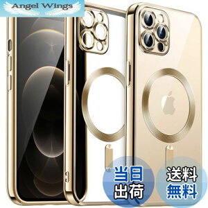 yzJETech iPhone12ProMax (12 Pro Max 6.7C`p) \tgNAP[X JYSی MagSafeCX[dΉ ϏՌ dCbLTPUJo[ (S[h)