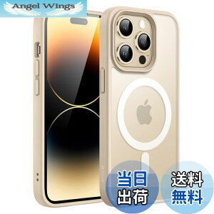 yzJEDirect iPhone 14 Pro 6.1C`p }Olbg P[X MagSafeɑΉ ̃}bgw ^ ϏՌ Jo[ (CgS[h)