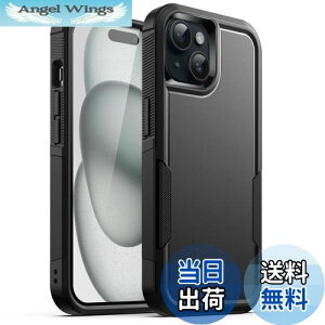 yzJEDirect iPhone 15 6.1C`p P[X ϋv ȓdی ϏՌ ^tJo[ }bgobNt (ubN)