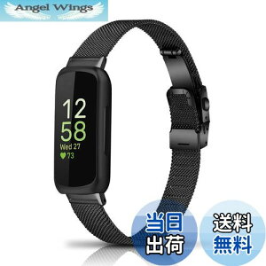 yz[HeeNia] Fitbit Inspire 3 Ή oh xg XeX ւxg ߉\jp Fitbit Inspire 3 Ή oh (ubN)