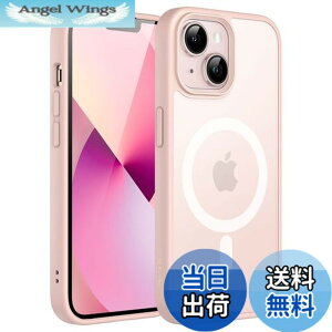 �y���������zJEDirect iPhone 13 6.1�C���`�p �}�O�l�b�g �P�[�X MagSafe�ɑΉ� �������̃}�b�g�w�� ���^ �ϏՌ� �J�o�[ (�`���[�N�s���N)