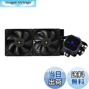 yzThermalright Frozen Prism 240 Black CPUN[[AtCPUN[[A120mm PWMt@×2AS-FDBxAOAAMD/AM4/AM5AINTEL LGA1150/1151/1200/2066/1700 ps[X^N[[