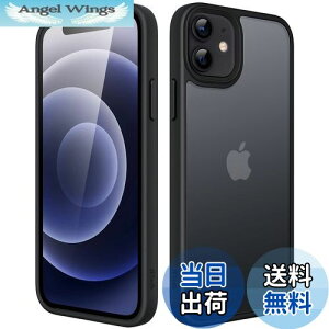 yzJEDirect }bgP[X iPhone 12/12 Pro 6.1C` ϏՌ~^[O[h̗h~ ̔̔wʓdbJo[ wh~ (ubN)