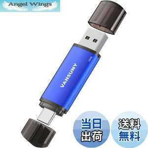 yzVansuny USB Type C 32GB USBtbVhCu 2in1 OTG USB 2.0 + USB C ^CvC 32MK ij
