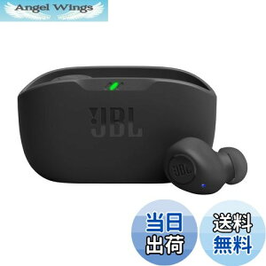 【送料無料】JBL WAVE BUDS 完全ワイヤレスイヤホン Bluetooth/IP54防水防塵/アプリ対応USBタイプC/ブラック JBLWBUDSBLK 小