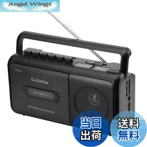 �y���������zGelielim ���W�J�Z �J�Z�b�g�e�[�v �v���[���[ AM/FM/���C�hFM�Ή� �R���Z���g�t��/�d�r�쓮�\ �}�C�N�t�� �|�[�^�u�����W�I �u���b�N