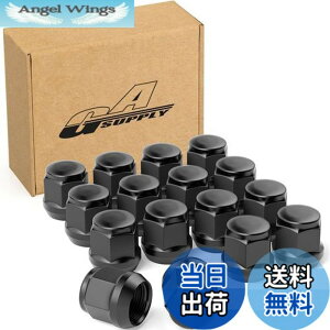 �y���������zGAsupply ���O�i�b�g M12 x P1.5 �z�C�[���i�b�g �e�[�p�[��60° ����24mm 19HEX �}�c�_/�_�C�n�c/�O�H�ɂɑΉ� �X�`�[���� 16�Z�b�g �u���b�N