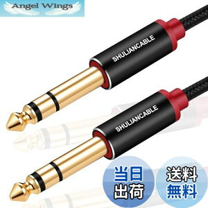 yzSHULIANCABLE 6.35mm M^[ P[uC WvO IX-IX ~LT[ M^[ Av Xs[J[̐ڑp (2M)