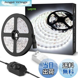 yzLepro LEDe[vCg XgbvCg F 6000k iK lede[v 5m ^ ؒf\ tȒP SMD2835 300LEDPx ʔ ԐڏƖ h EX ledCg