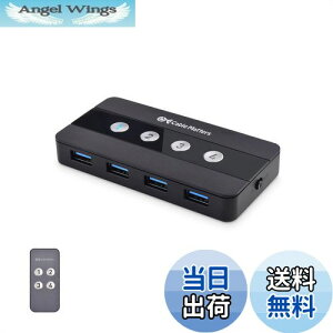yzCable Matters USBؑ֊ 4|[g USB 3.0 4PCp 44o 5Gbps USB ؂ւ usb XCb` 蓮ؑ֊ R USB-A USB-CϊA_v^t