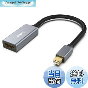 yzBENFEI Mini DisplayPort - HDMI A_v^[ [4K@30HzAA~jEVFAiCґg] Thunderbolt 2 - HDMI A_v^
