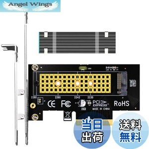 yzGLOTRENDS PA09-HS M.2 PCIe NVMe 4.0/3.0 ϊA_v^[AM.2q[gVNi3mm݁jtAM.2p PCI-express 4.0/3.0 x4ϊ{[hAM.2 XbgAM.2 PCIE SSDiNVMeAHCIjAPCI-E GEN4tXs[hA