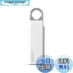 【送料無料】バッファロー BUFFALO ノックスライド USB3.1(Gen1) USBメモリー 32GB ホワイト RUF3-KS32GA-WH