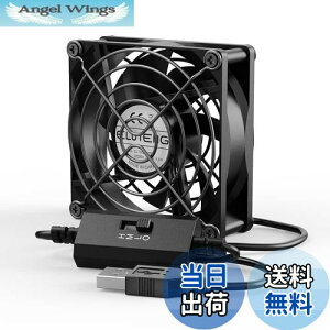 yzELUTENG USBt@ 8cm ͗p 3iʒ߉ 5V É ^  USB@ 80mm t@ 7H TCg PC ȃGl N[[ p\R PS4 PS3 Q[@ [^[ TV Box N[Oɑ