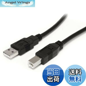 �y���������zStarTech.com USB 2.0 ���s�[�^�[�P�[�u�� 9.1m USB-A(�I�X) - USB-B(�I�X) 480Mbps �u���b�N USB2HAB30AC