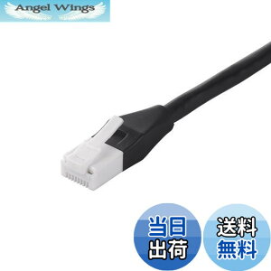 �y���������z�o�b�t�@���[ BUFFALO �c���̐܂�Ȃ�LAN�P�[�u�� �J�e�S��6a �X�g���[�g �m�[�}���^�C�v �u���b�N BSLS6ANU50BK