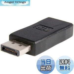 yzStarTech.com DisplayPort - HDMI ϊA_v^/DP 1.2 - HDMI rfIϊ/1080p/VESA DisplayPortKiF/fBXvC|[g - HDMI fRo[^/DP - HDMI pbVuA_v^ DP2HDMIADAP