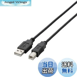 yzGR USBP[u yBz USB2.0 (USB A IX to USB B IX) 3m ubN U2C-BN30BK