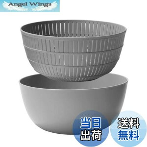 yzCNCbg ( like-it )  {E  Colander&Bowl ĂƂɂg Uƃ{[ U22.7×10.4cm {E:U23.7×10.7cm O[ { ؂ ؂\ 3.2L