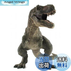 【送料無料】【Rurumi】リアル 恐竜 模型 30cm 大型 フィギュア 迫力 肉食 PVC製 大きい (ティラノサウルス B)
