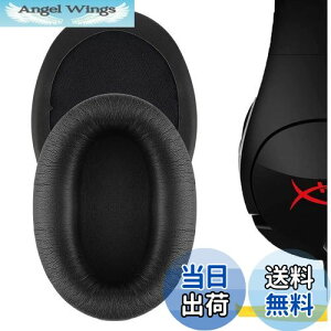 yzGeekria C[pbh QuickFit ݊ pbh HyperX Cloud Flight, Cloud Flight S, Cloud Stinger Gaming wbhzɑΉ pbh C[/C[Jbv veCU[ (ubN)