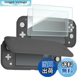 �y���������zProCase �X�C�b�`���C�g �t���b�v�P�[�X [�K���X2���t��] �X���� �N���A�\�t�gTPU �J�o�[ �ϏՌ� �ی�J�o�[ �Ή��@��F �X�C�b�`���C�g 2019 �|�O���[