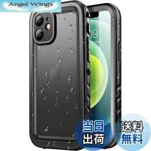 yzSPORTLINK iPhone 12 mini p hP[X iPhone 12 mini P[X h IP68hKi擾 h ho ϏՌ ČRMILKi iPhone 12 mini tJo[ 360°Sʕی QI[d tFCXID FؑΉ ֗