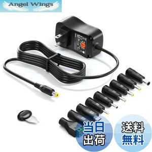 yzOuttag 36W 3A A_v^[ 3V 4.5V 5V 6V 7.5V 9V 12V }`d AC A_v^[ 3~12VXs[J[ USB/USBC^ubg LEDXgbv [^ DVDv[ d A_v^[ ėp 36W ^CvC [d