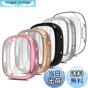 yzSimpeak Fitbit Versa 4 / Sense 2 Ή P[X tJo[y5Zbgz\tgTPUf bLH ̌^SʕیJo[ ϏՌ wh~  戵ȒP ҂tBbg