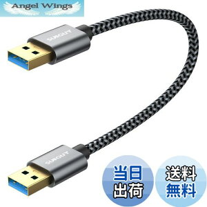 yzSUNGUY USB 3.0 P[u 0.3M ^CvAIX- ^CvAIX 30cm Z USBP[u bLRlN^ 5Gbpsf[^] USB USBP[u iC [ DVDv[[/n[hfBXNhC