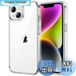 yzJETech iPhone 14 Plus 6.7C`p ΂݂Ȃ یP[X Ռz op[Jo[ h~ NAobN (NA)