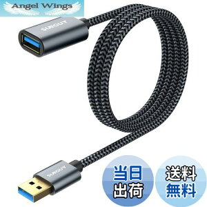 yzSUNGUY USB 3.0 P[u 1M USB 5Gbps f[^] AIX-AX R[h iC҂ bLRlN^ 1m O[