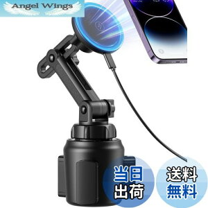 yzenGMOLPHY MagSafeΉԍڃCX[d Cԃz_[}OlbgCX[dJbvz_[ ő15W}[d lbNLk\ iPhone 14/15/13/12V[YΉԃ}OZ[t