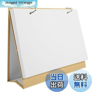 【送料無料】Toyvian 卓上カレンダー キット 空白 カレンダー メモ帳 日めくりカレンダー 手作り 落書き帳 手作りカレンダー 手作りアルバム 自作 組み立て カレンダー DIY メモ帳 予定表 落書