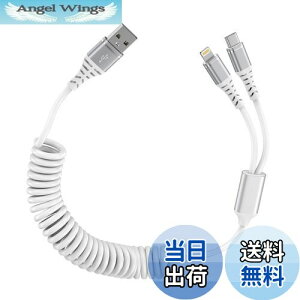 yzBioonis 2in1[dP[u RCUSB lightningP[u+type-cP[u0.4m1.2M܂ŎRLk 1{2҃J[ CgjO iPhone16pԃP[u ACtH15[dP[u }`Andriod 